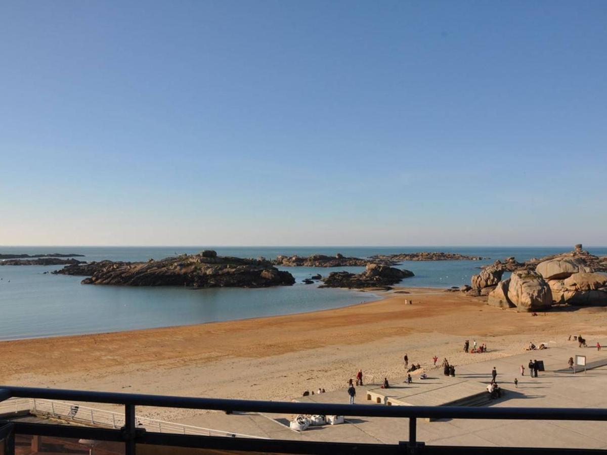 Appartement Terrasse Bord De Mer A Tregastel Avec Parking - Fr-1-368-19 Exterior foto