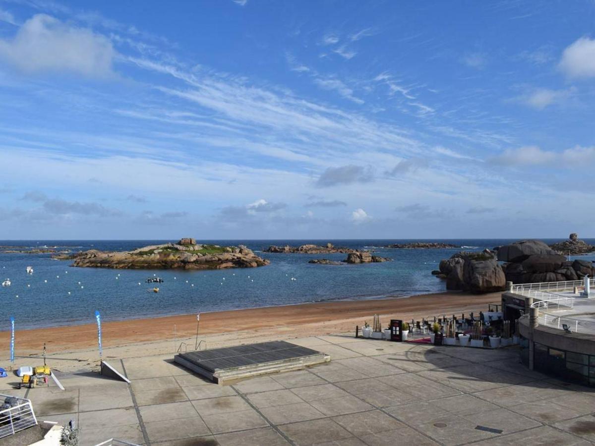 Appartement Terrasse Bord De Mer A Tregastel Avec Parking - Fr-1-368-19 Exterior foto